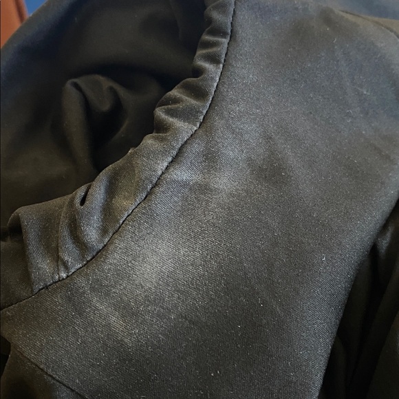 Anthropologie textured black & white polka dot blazer - Picture 7 of 7